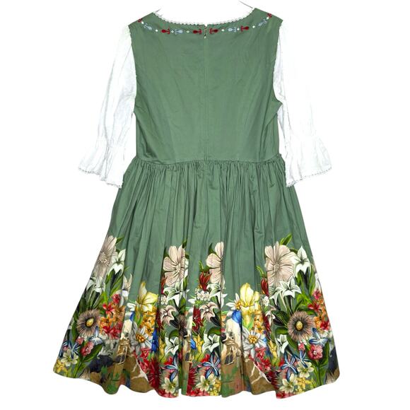 Disney Parks 14 Womens The Dress Shop Matterhorn Bobsleds Swing Dress *flaw - Picture 2 of 9